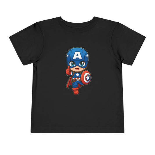 Customized Printed T-shirt (Captain) For Kids (Cotton)