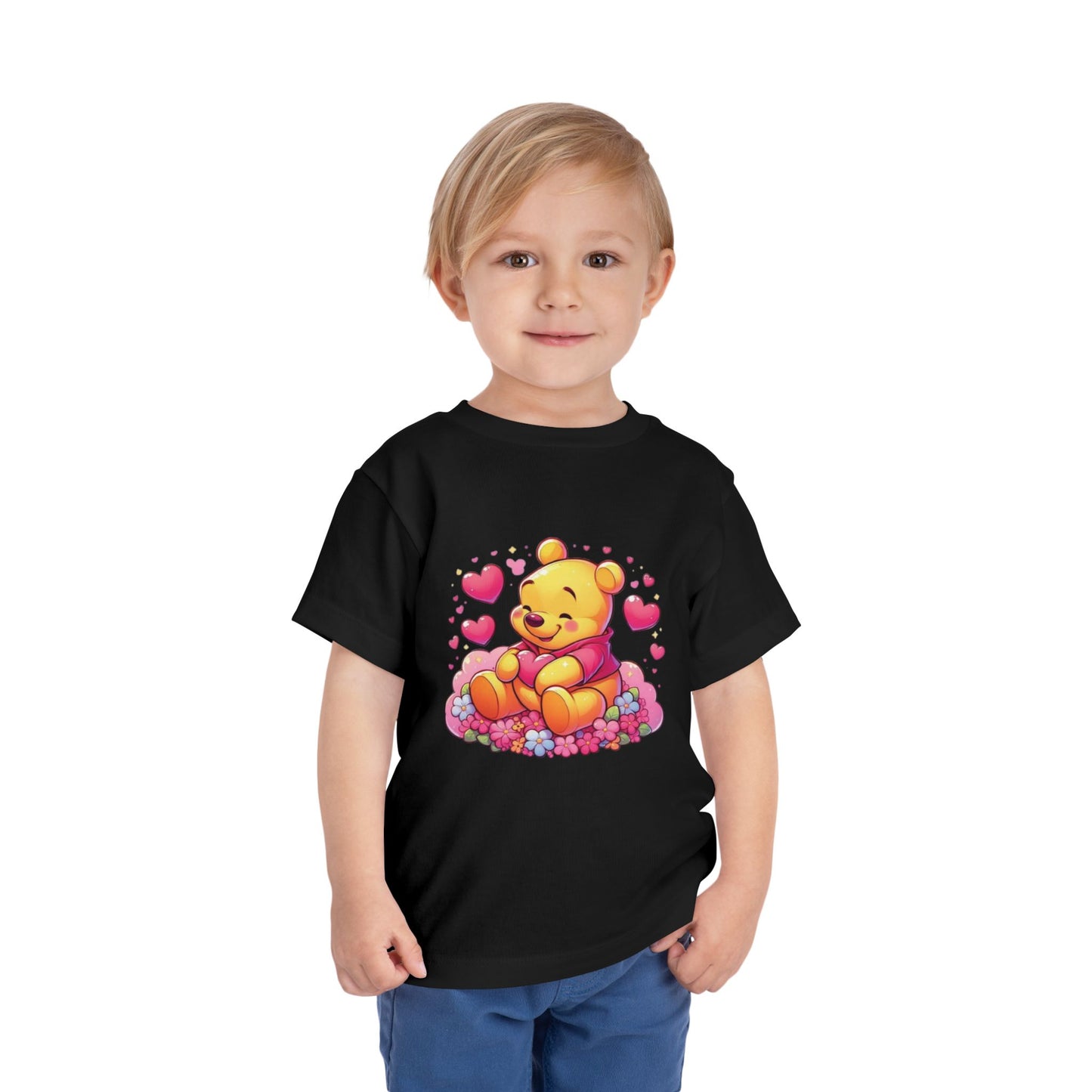 Customized Printed T-shirt (Bear) For Kids (Cotton)