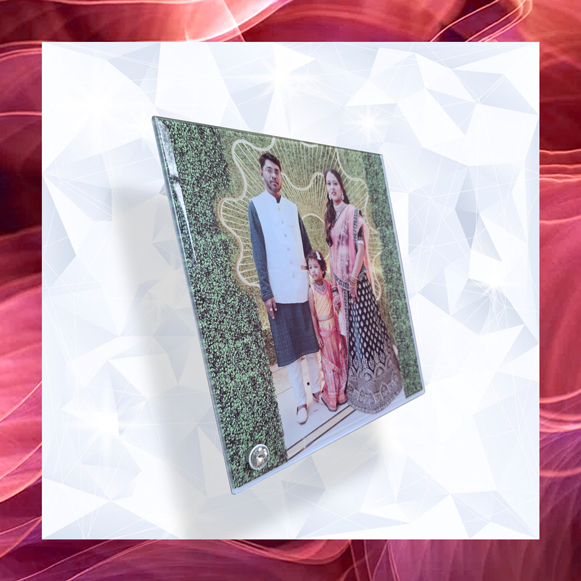 Custom Glass Photo Frame – Elegance Meets Personalization