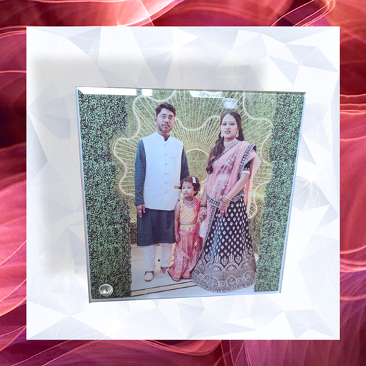 Custom Glass Photo Frame – Elegance Meets Personalization